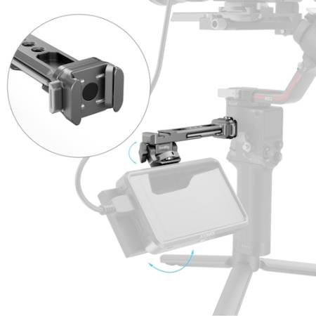SmallRig 4637 - mocowanie monitora z szybkozłączką typu HawkLock H21 do gimbali DJI_3