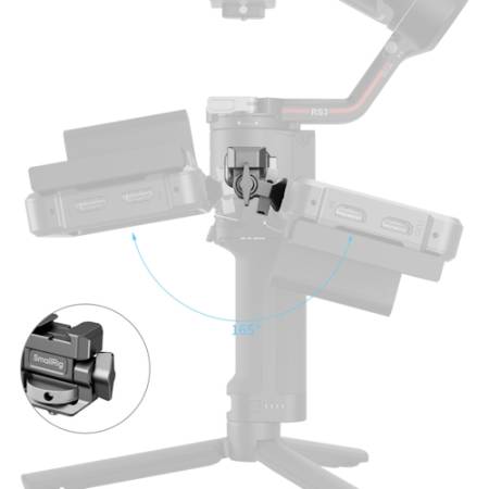 SmallRig 4637 - mocowanie monitora z szybkozłączką typu HawkLock H21 do gimbali DJI_4