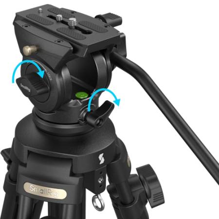 SmallRig 4684 AD-50 Lite - statyw 3-sekcyjny video, Aluminium, 75-158cm, udźwig 6kg_2