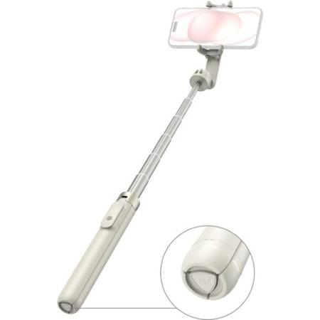 SmallRig 4730 ST-25 - selfie stick z funkcją statywu, mocowanie na smartfona, pilot Bluetooth, USB-C, biały_2