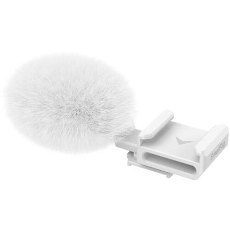 SmallRig 4734 - zestaw, adapter zimna stopka i osłona przeciwwietrzna do Sony ZV-E10 i ZV-1, biały_1