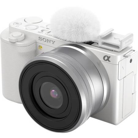SmallRig 4734 - zestaw, adapter zimna stopka i osłona przeciwwietrzna do Sony ZV-E10 i ZV-1, biały_2