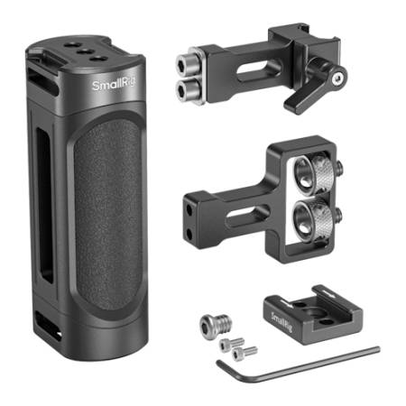 SmallRig 4816 - zestaw, mini uchwyt boczny do klatek operatorskich z mocowaniem NATO, akcesoria_2
