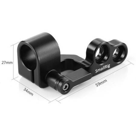 SmallRig 2279 - uchwyt na pręty montażowe do klatki operatorskiej na BMPCC 4K&6K
