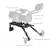 Smallrig 5199 SR009 - stabilizator, profesjonalny rig naramienny z bazą i podkładką (HawkLock, typu VCT-14, udźwig 20kg) - przykład użycia