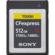 Sony CEB-G512 - karta pamięci CFexpress typu B, seria CEB-G, 512GB, R1700/W1480