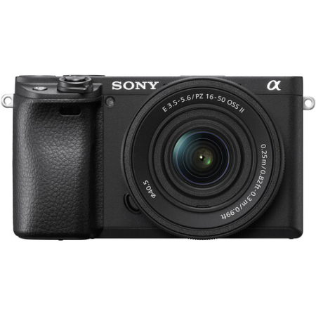 Sony A6400 + SELP16502 - aparat cyfrowy z obiektywem 16-50mm OSS II
