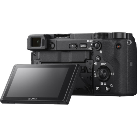 Sony A6400 + SELP16502 - aparat cyfrowy z obiektywem 16-50mm OSS II