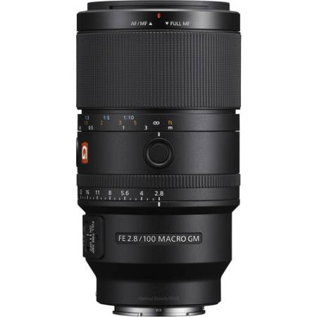 Sony FE 100mm F2.8 Macro GM OSS - obiektyw stałoogniskowy, SEL100M28GM