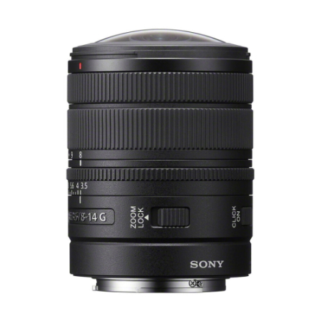 Sony FE 8–14mm F3.5 Fisheye G - obiektyw zmiennoogniskowy typu rybie oko, SEL814GB