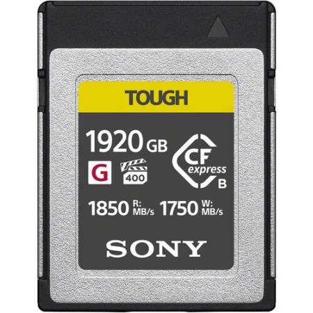 Sony CEB-G1920T - karta pamięci CFexpress typu B, seria CEB-G, 1920GB, R1850/W1750