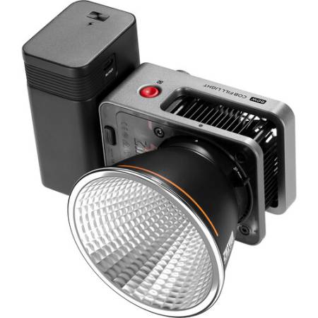 Zhiyun Molus X60 Combo - zestaw, lampa LED, COB, Bi-Color, 2700-6500K, 60W, uchwyt boczny z akumulatorem_1