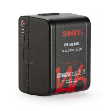 Swit PB-M146S - akumulator V-mount, 14.4V, 146Wh, 10.1Ah, D-tap, USB 1