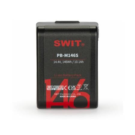Swit PB-M146S - akumulator V-mount, 14.4V, 146Wh, 10.1Ah, D-tap, USB 2