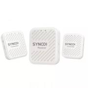 Synco G1 A2 White - bezprzewodowy system mikrofonowy 2,4 GHz, 2 odbiorniki
