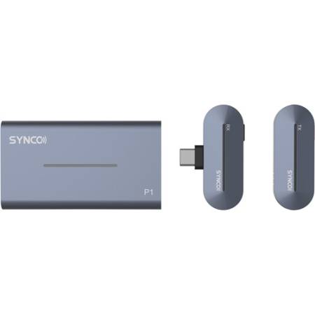 Synco P1T - zestaw bezprzewodowy, USB-C, grey blue