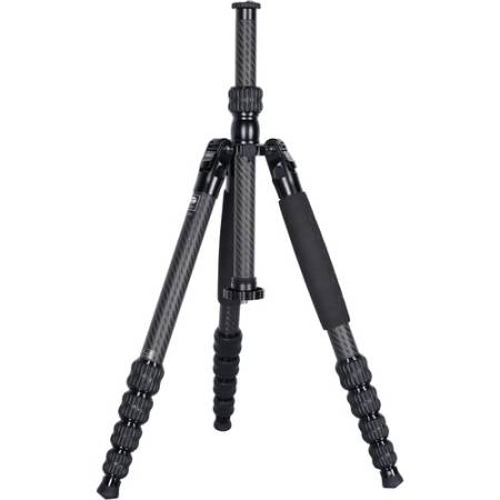 Sirui T-1205+E-10 - zestaw, statyw 5-sekcyjny Carbon, głowica foto E-10, udźwig 8kg