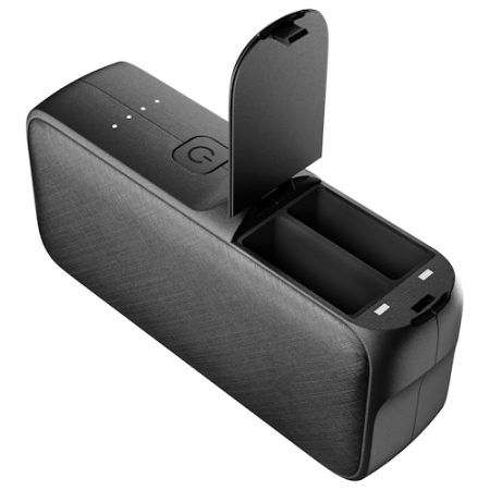 Telesin GP-PB-001 - dwukanałowa ładowarka, powerbank do akumulatorów do GoPro Hero 5 / 6 / 7 / 8 / 9 / 10 / 11 / 12 (20W, 10000mAh, USB-C)