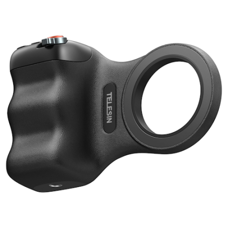 Telesin P5-MP-001BK - magnetyczny grip, uchwyt do smartfona (MagSafe, pilot BT, z wyzwalaczem), czarny
