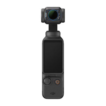 Telesin S5-FLT-44-TDJ - zestaw filtrów z mocowaniem magnetycznym (CPL, VND 2-32, Black Mist 1/4) do kamer DJI Osmo Pocket 3 / 4 - przykład użycia
