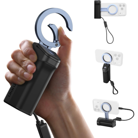Ulanzi MG13 (M062) - wielofunkcyjny, magnetyczny uchwyt do smartfona (+ pasek na nadgarstek, MagSafe)
