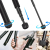 Ulanzi MT-63 (T028GBB1) - statyw 2w1 z głowicą kulową z uchwytem do smartfona (funkcja monopodu/selfie stick, udźwig 4kg, 26,5-145cm) - przykład użycia