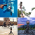 Ulanzi MT-50 - 2w1, mini statyw i selfie stick do kamer DJI Osmo Action (13-27cm) - przykład użycia