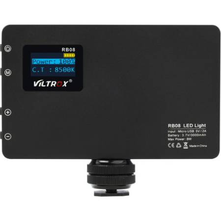 Viltrox RB08P - panel, mini lampa LED, RGB, 2500-8500K, 4.2W_4