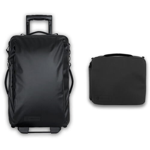 Wandrd Transit Carry-On Roller Photo Bundle - podróżna walizka fotograficzna + akcesoria, 40L, czarna