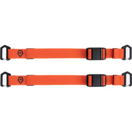 Wandrd ASPM-RD-2 - regulowane paski do troczenia akcesoriów (2 sztuki, 13-50.8cm, czerwone)