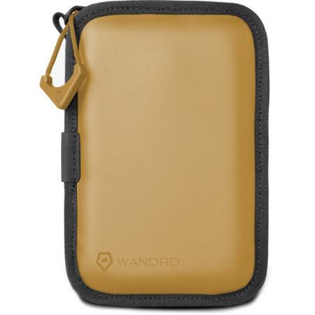 Wandrd Memory Card Case - etui na karty pamięci (8x slot SD, 2x slot SSD, żółte) - przód
