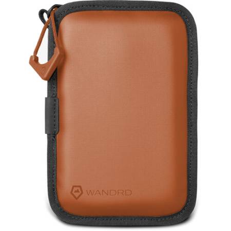 Wandrd Memory Card Case - etui na karty pamięci (8x slot SD, 2x slot SSD, pomarańczowe) - przód