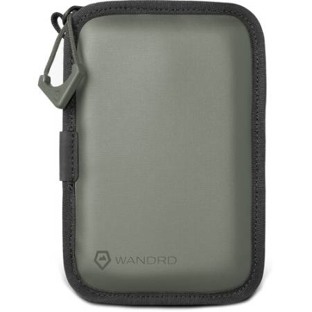 Wandrd Memory Card Case - etui na karty pamięci (8x slot SD, 2x slot SSD, zielone) - przód