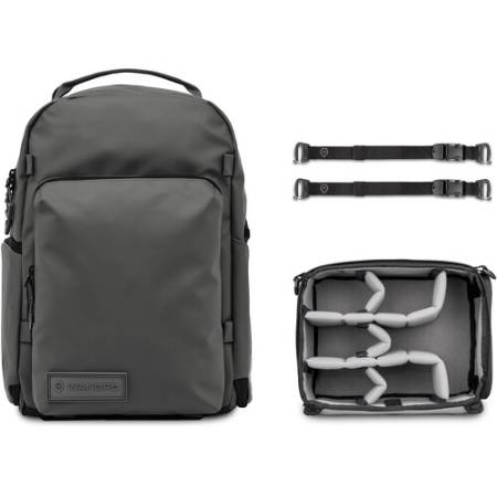 Wandrd Prvke 21 Pocket Photo Bundle - plecak fotograficzny typu Pocket 21L + akcesoria, czarny - zawartość zestawu