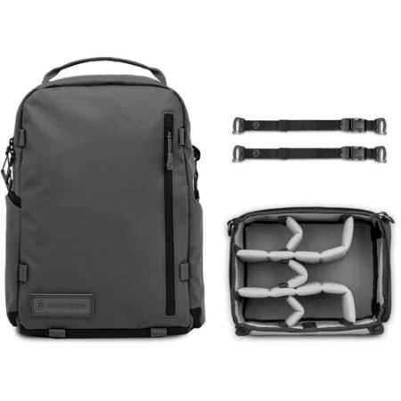 Wandrd Prvke 31 Zip Photo Bundle - plecak fotograficzny typu Zip 31L + akcesoria, czarny - zawartość zestawu