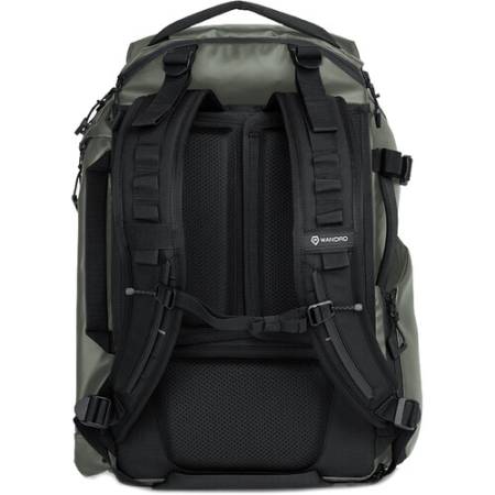 Wandrd Transit Travel 35 - podróżny plecak fotograficzny, 35L, zielony - tył