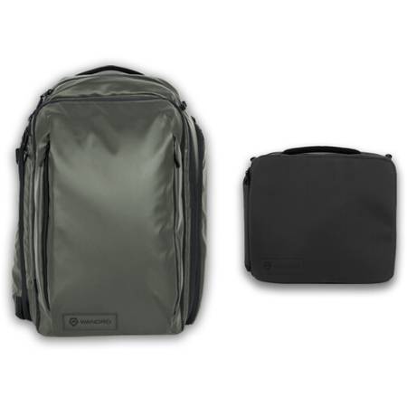 Wandrd Transit Travel Photo Bundle 45 - podróżny plecak fotograficzny 45L + akcesoria, zielony
