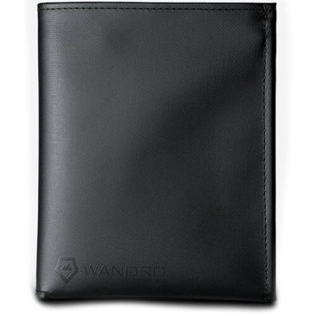 Wandrd Travel Wallet - zaawansowany portfel podróżny (czarny, TW-BK-1)