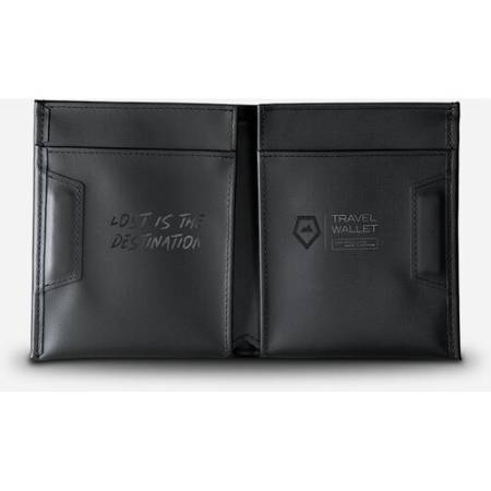 Wandrd Travel Wallet - zaawansowany portfel podróżny (czarny, TW-BK-1)
