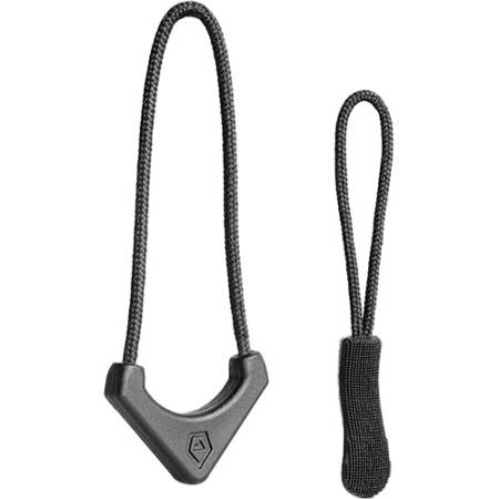 Wandrd Zipper Pullers - uchwyty / przywieszki do zamków błyskawicznych, 12 sztuk (czarne)