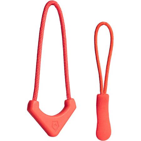 Wandrd Zipper Pullers - uchwyty / przywieszki do zamków błyskawicznych, 12 sztuk (czerwone)