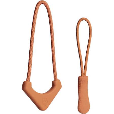 Wandrd Zipper Pullers - uchwyty / przywieszki do zamków błyskawicznych, 12 sztuk (pomarańczowe)