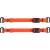 Wandrd ASPM-RD-2 - regulowane paski do troczenia akcesoriów (2 sztuki, 13-50.8cm, czerwone)