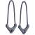 Wandrd Worryless Locking Zipper Pullers - uchwyty / przywieszki do zamków błyskawicznych, 6 sztuk (niebieskie)