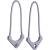 Wandrd Worryless Locking Zipper Pullers - uchwyty / przywieszki do zamków błyskawicznych, 6 sztuk (fioletowe)