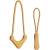 Wandrd Zipper Pullers - uchwyty / przywieszki do zamków błyskawicznych, 12 sztuk (żółte)