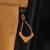 Wandrd Zipper Pullers - uchwyty / przywieszki do zamków błyskawicznych, 12 sztuk (żółte) - przykład użycia