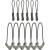 Wandrd Zipper Pullers - uchwyty / przywieszki do zamków błyskawicznych, 12 sztuk (zielone) - zawartość zestawu