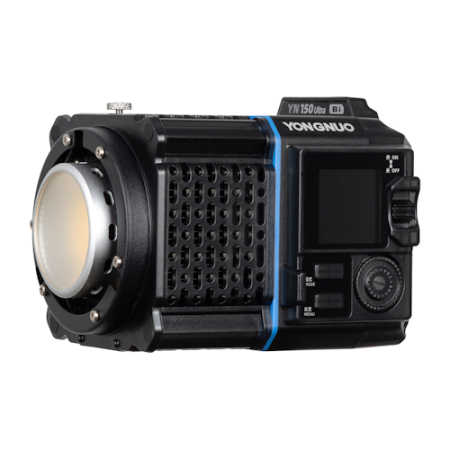Yongnuo YN150 Ultra Bi Kit - zestaw, lampa LED COB z uchwytem NP-F i akcesoriami (2700-6500K, Bi-Color, 150W, Mini Bowens) - lampa