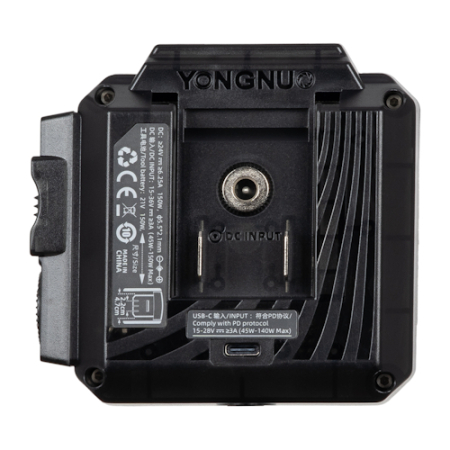 Yongnuo YN150 Ultra Bi Kit - zestaw, lampa LED COB z uchwytem NP-F i akcesoriami (2700-6500K, Bi-Color, 150W, Mini Bowens) - lampa